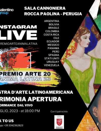 Premio Arte Alma Latina, Italia